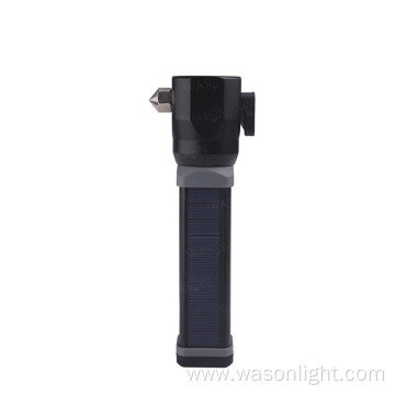 Multi-tools Magnetic Solar Flashlight Led With Power Bank